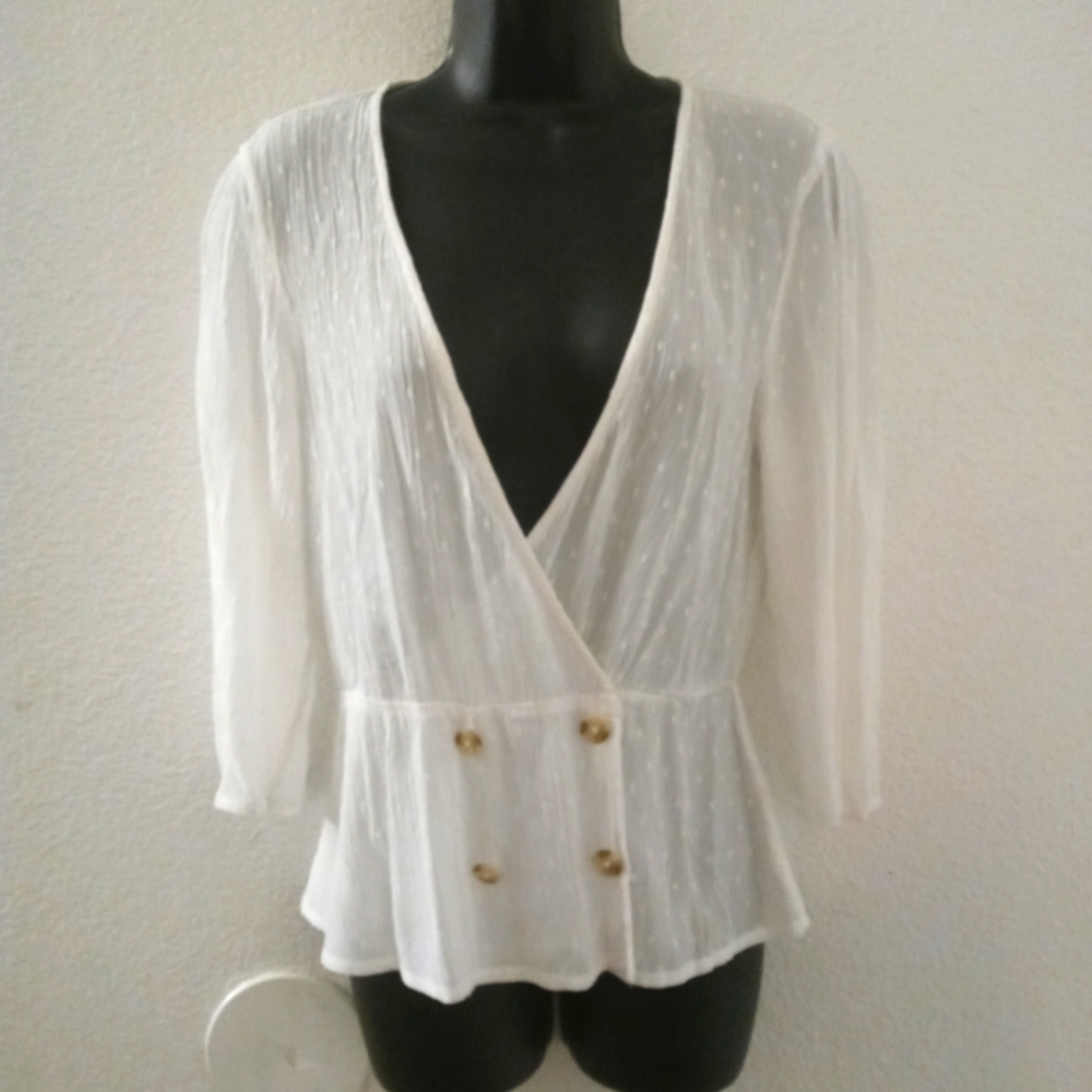 Sheer Blouse/Cardigan